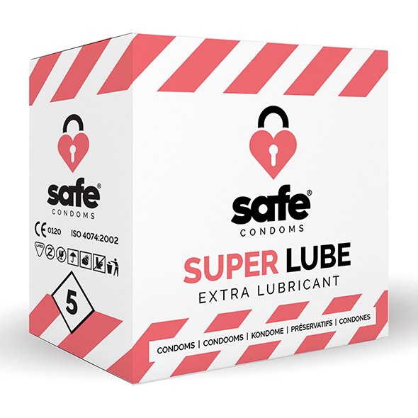 SAFE - Condooms Super Lube Extra Glijmiddel 